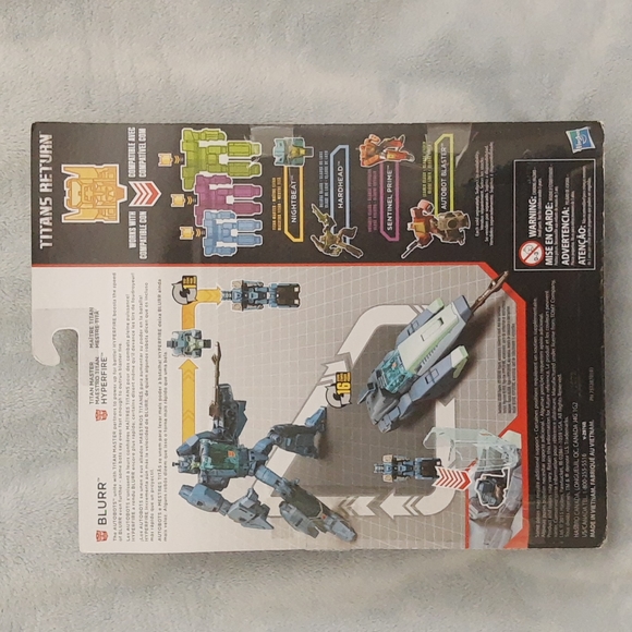 Transformers Generations Deluxe Class Titans Return BLURR & HYPERFIRE SEALED - Picture 4 of 14
